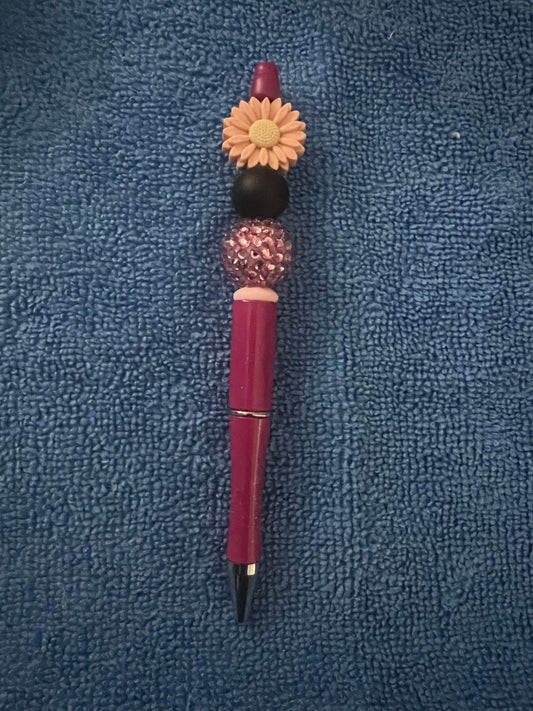 Flower Beaded pen